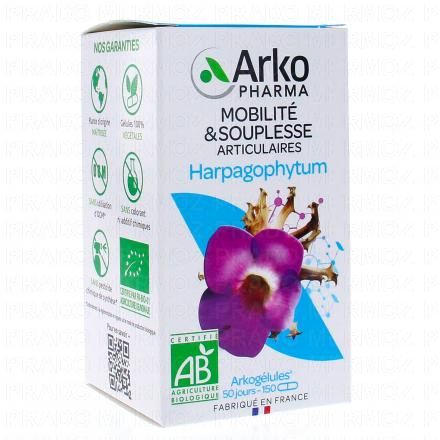 ARKOPHARMA Arkogelules - Harpagophytum Bio flacon de 150 gélules