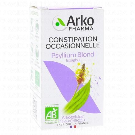 ARKOPHARMA Arkogélules - Ispaghul (Psyllium Blond) Bio 45 gélules