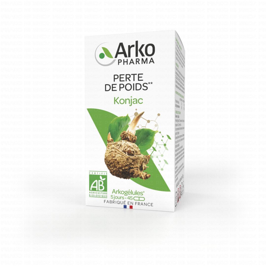 Nat & Form Ecoresponsable Konjac BIO - 200 gélules - Pharmacie en