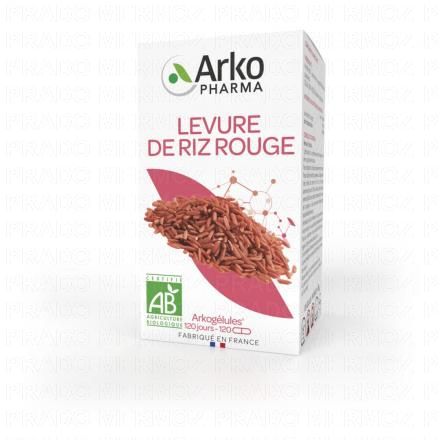 ARKOPHARMA Arkogelules - Levure de Riz Rouge 120 gélules