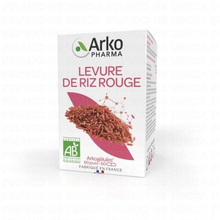 ARKOPHARMA Arkogelules - Levure de Riz Rouge bio 60 gélules