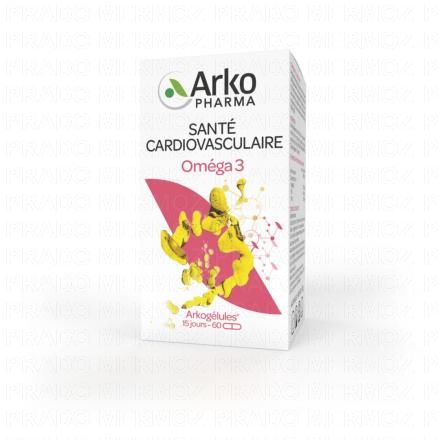 ARKOPHARMA Arkogelules - Oméga 3 (Huile de Poisson) boîte 60 capsules