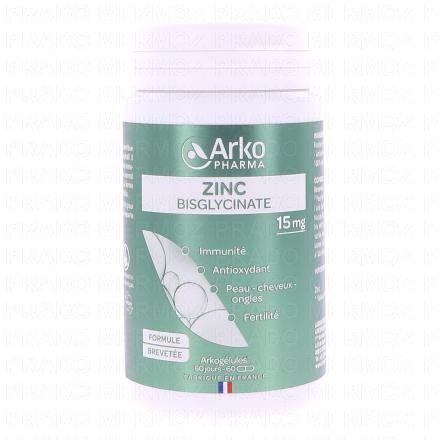 ARKOPHARMA Arkog&eacute;lules - Zinc Bisglycinate x60 g&eacute;lules