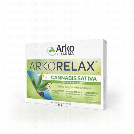 ARKOPHARMA Arkorelax - Cannabis sativa 30 comprimés
