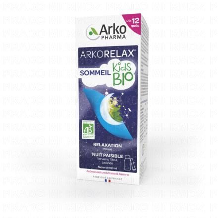 ARKOPHARMA Arkorelax - Sirop sommeil kids bio gout fraise banane 100ml