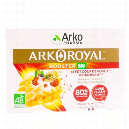 ARKOPHARMA Arkoroyal booster bio x10 ampoules
