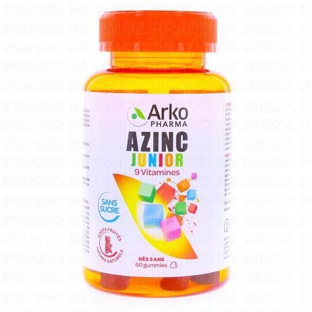 ARKOPHARMA Azinc Junior 9 vitamines 60 gummies