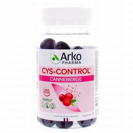 ARKOPHARMA Cys Control Canneberge x60gummies