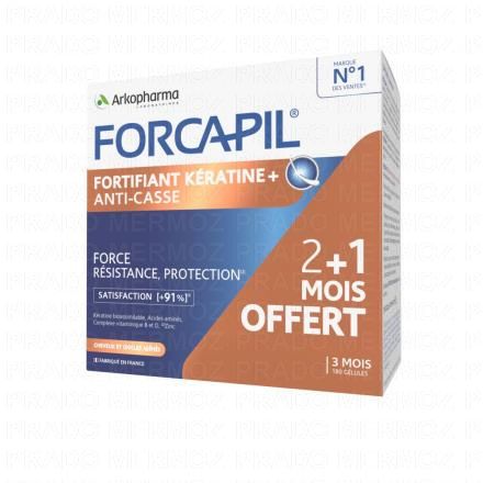 ARKOPHARMA Forcapil Fortifiant Kératine+ 3mois