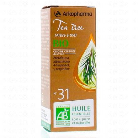 ARKOPHARMA Arkoessentiel - Huile essentielle Tea tree N°31 Bio flacon 10ml