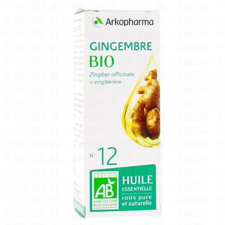 ARKOPHARMA Arkoessentiel - Huile essentielle de Gingembre N°12 Bio