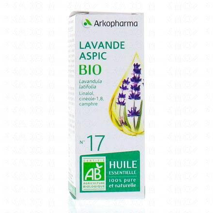 ARKOPHARMA Arkoessentiel - Huile essentielle de Lavande Aspic N°17 Bio flacon 10ml