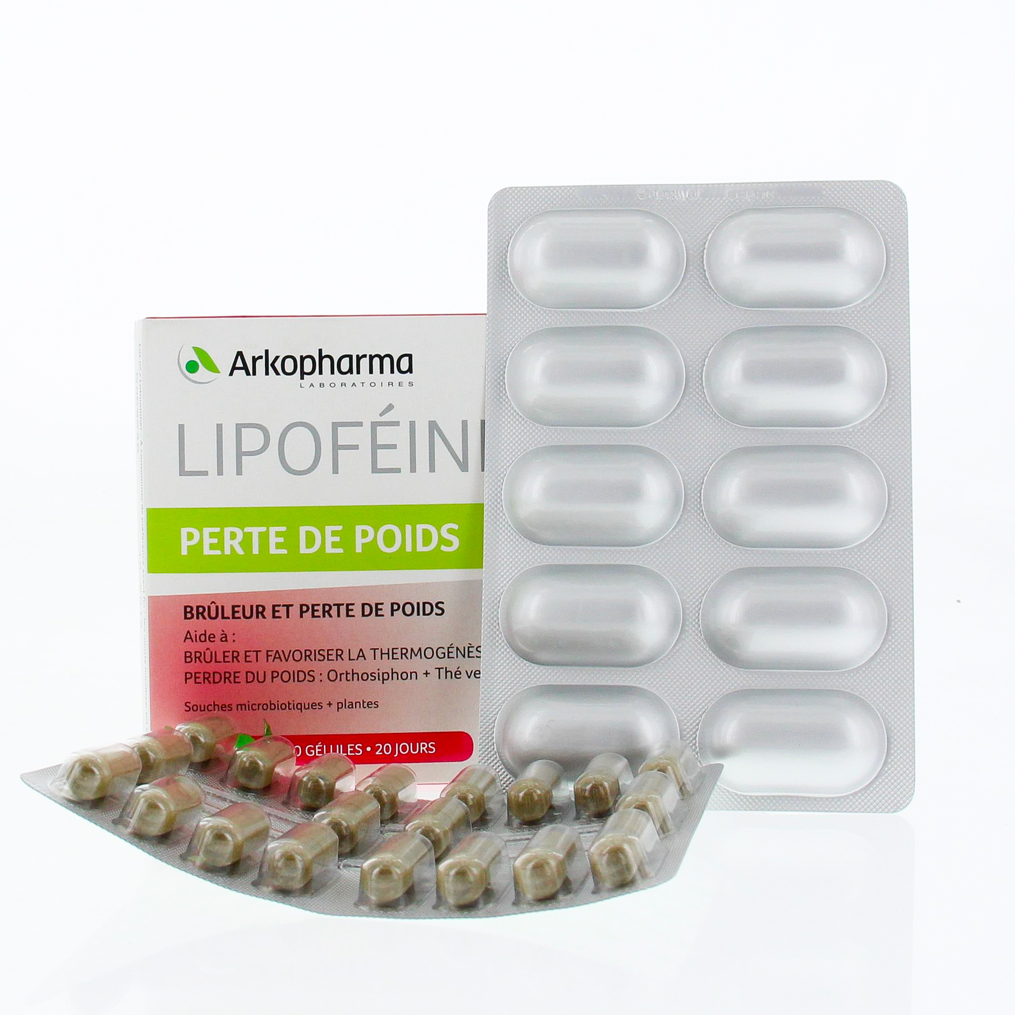 ARKOPHARMA Lipoféine perte de poids gélules x 60  Parapharmacie en