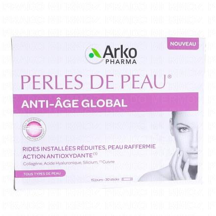ARKOPHARMA Perles de peau Anti âge global (30 sticks)