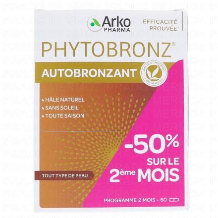 ARKOPHARMA PhytoBronz autobronzant (lot 2 x 30 gélules)