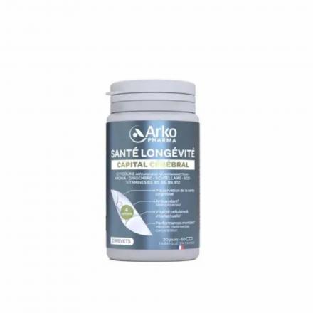 ARKOPHARMA Sant&eacute; Long&eacute;vit&eacute; - Capital C&eacute;r&eacute;brale x60 g&eacute;lules