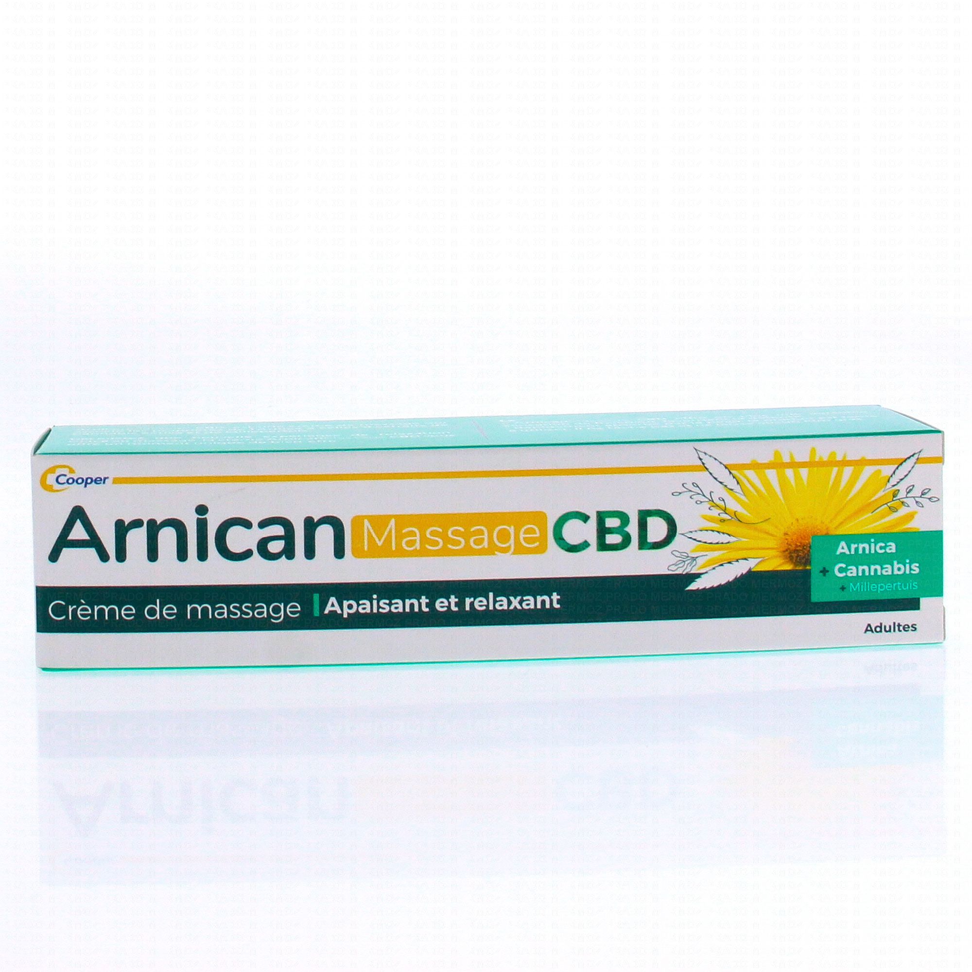 ARNICAN Crème de massage arnica et CBD 60ml - Parapharmacie Prado