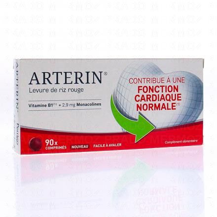 ARTERIN Levure de riz rouge x90 comprimés