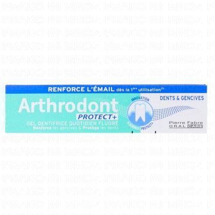 Protect+ - Gel dentifrice quotidien fluoré tube 75ml 2