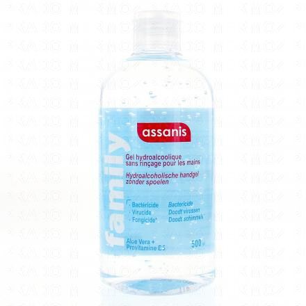 ASSANIS Gel antibactérien flacon de 500 ml
