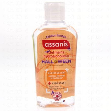 ASSANIS Lotion - Gel mains hydroalcoolique parfum citrouille Halloween 80ml