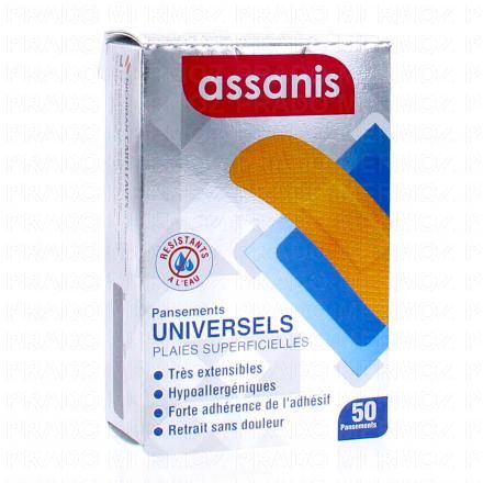 ASSANIS Pansements - universels boite de 50