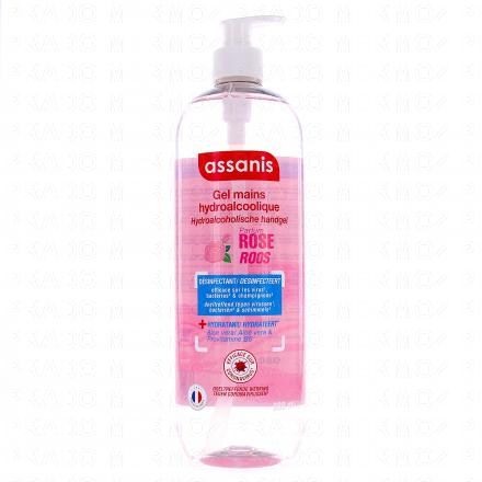 ASSANIS Pocket gel mains hydroalcoolique Rose 980ml