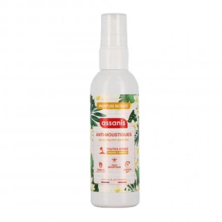 ASSANIS Spray Répulsif Anti-Moustiques parfumé monoï (100ml)