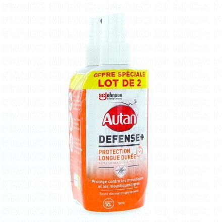 AUTAN Défense protection longue durée spray (lot 2x100ml)