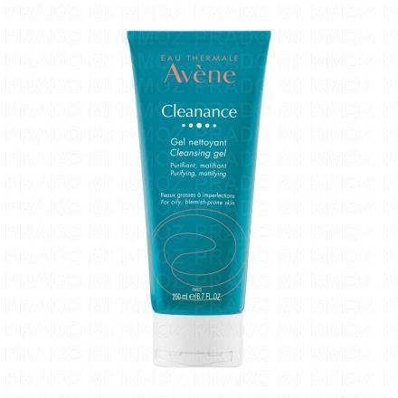 AVÈNE Cleanance gel nettoyant sans savon (flacon 200ml)