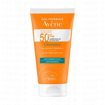 AVÈNE Cleanance solaire SPF 50+ tube 50ml