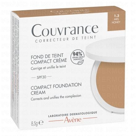 AVENE Couvrance - Fond de Teint Compact Crème (1.3 miel)