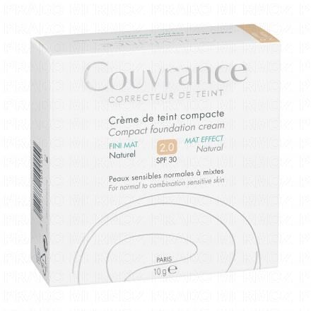 AVÈNE Couvrance correcteur de teint fini mat naturel SPF30