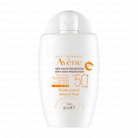 AVÈNE Fluide minéral SPF50+ flacon 40ml