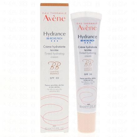 AVÈNE Hydrance - Crème hydratante teintée SPF30 tube 40ml riche
