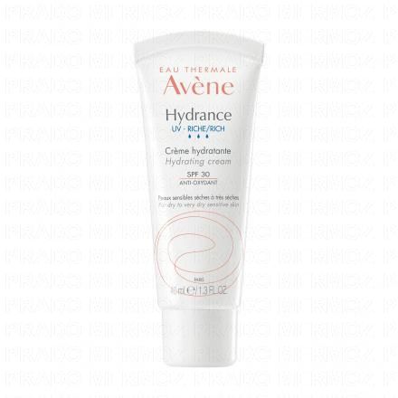 AVÈNE Hydrance - Crème hydratante riche SPF 30 tube 40ml