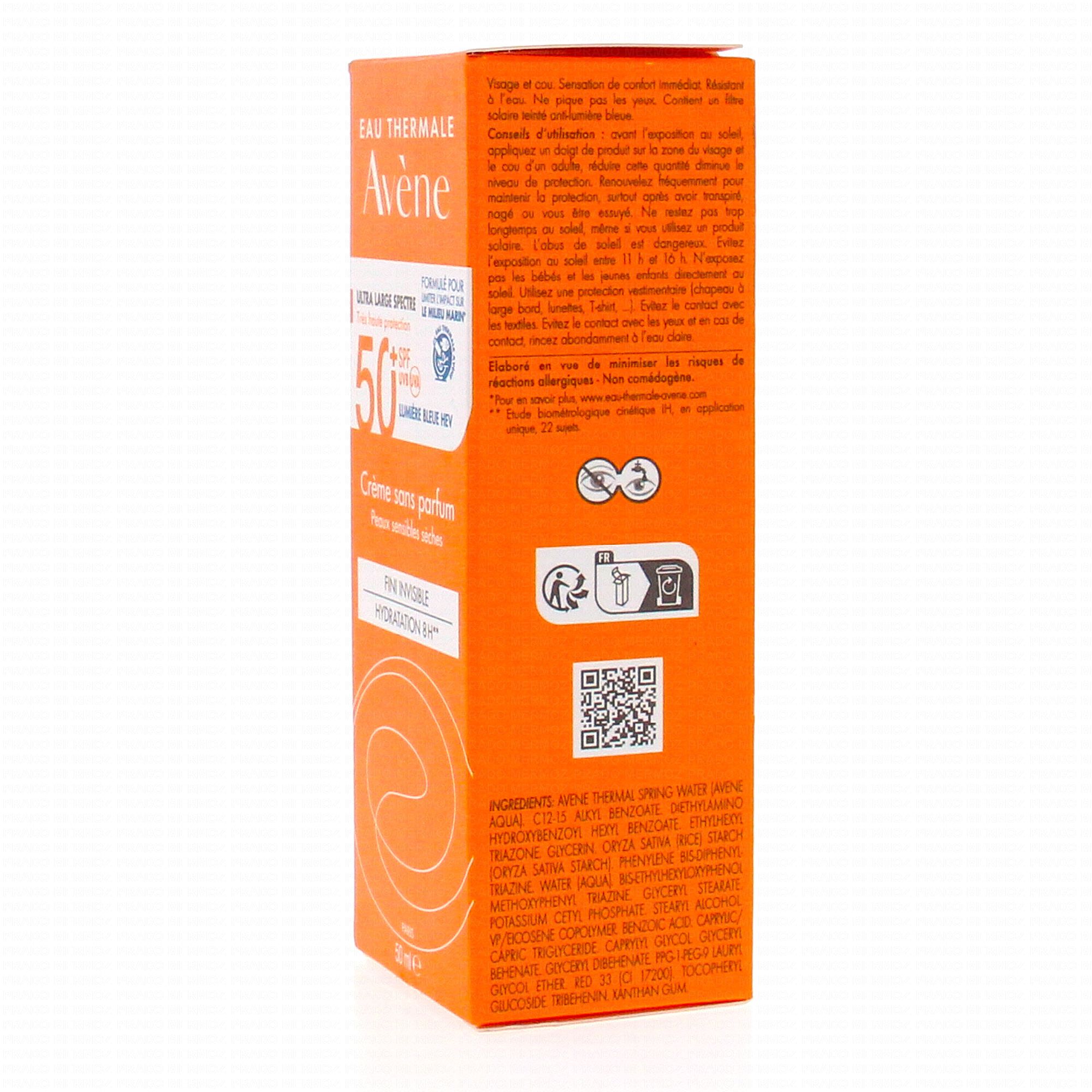 Crème Solaire Enfant SPF 50+ - 50g, Texture Légère, Sans Parfum - Pour Peau Sensible, Waterproof, Vegan - Visage Et Corps
