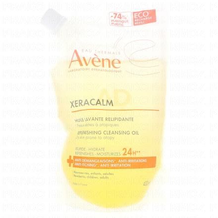 AVÈNE Xeracalm A.D huile lavante relipidante eco recharge 400ml