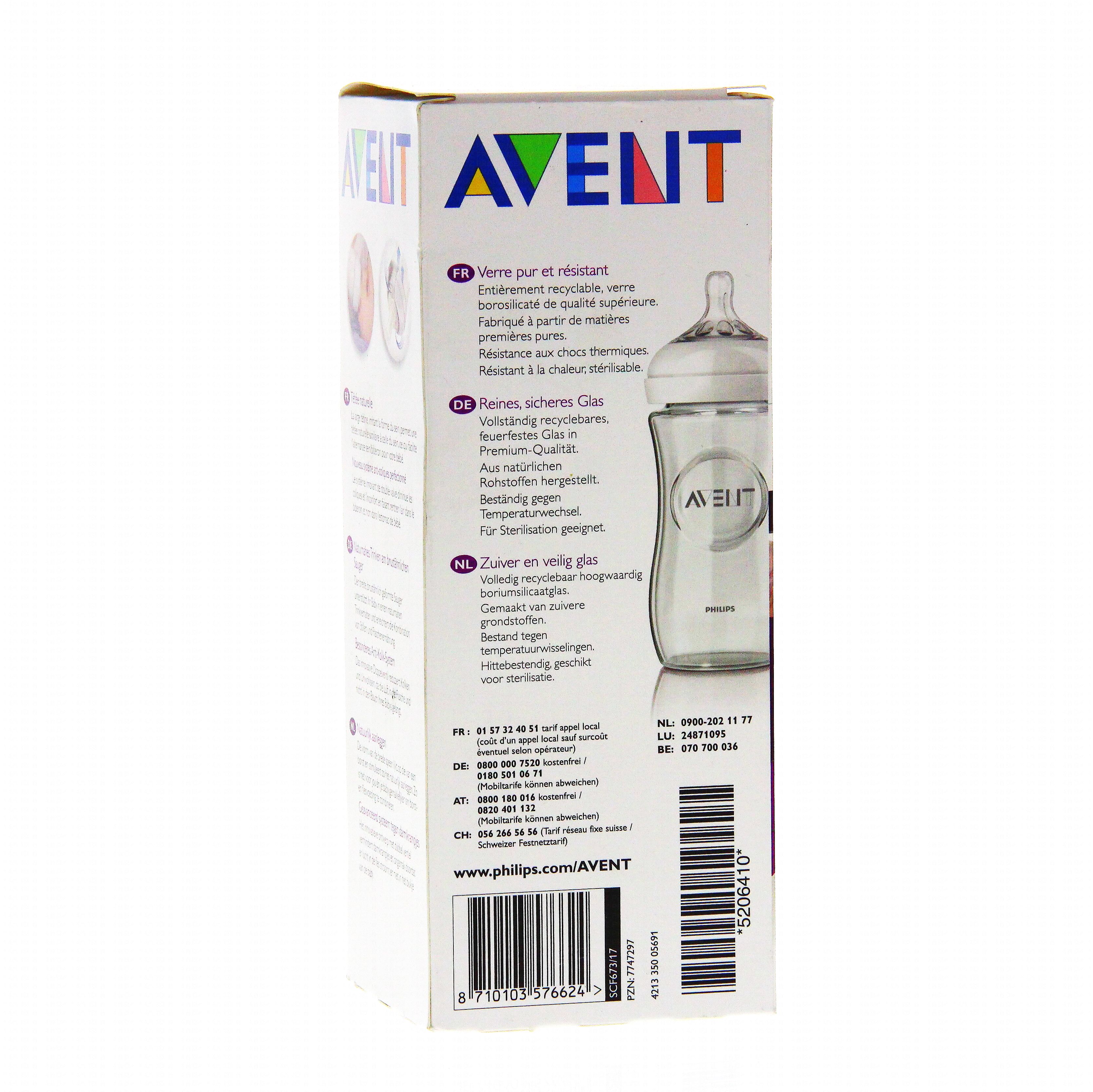 Biberon Avent Natural 330ml, Alimentation Univers Bébé