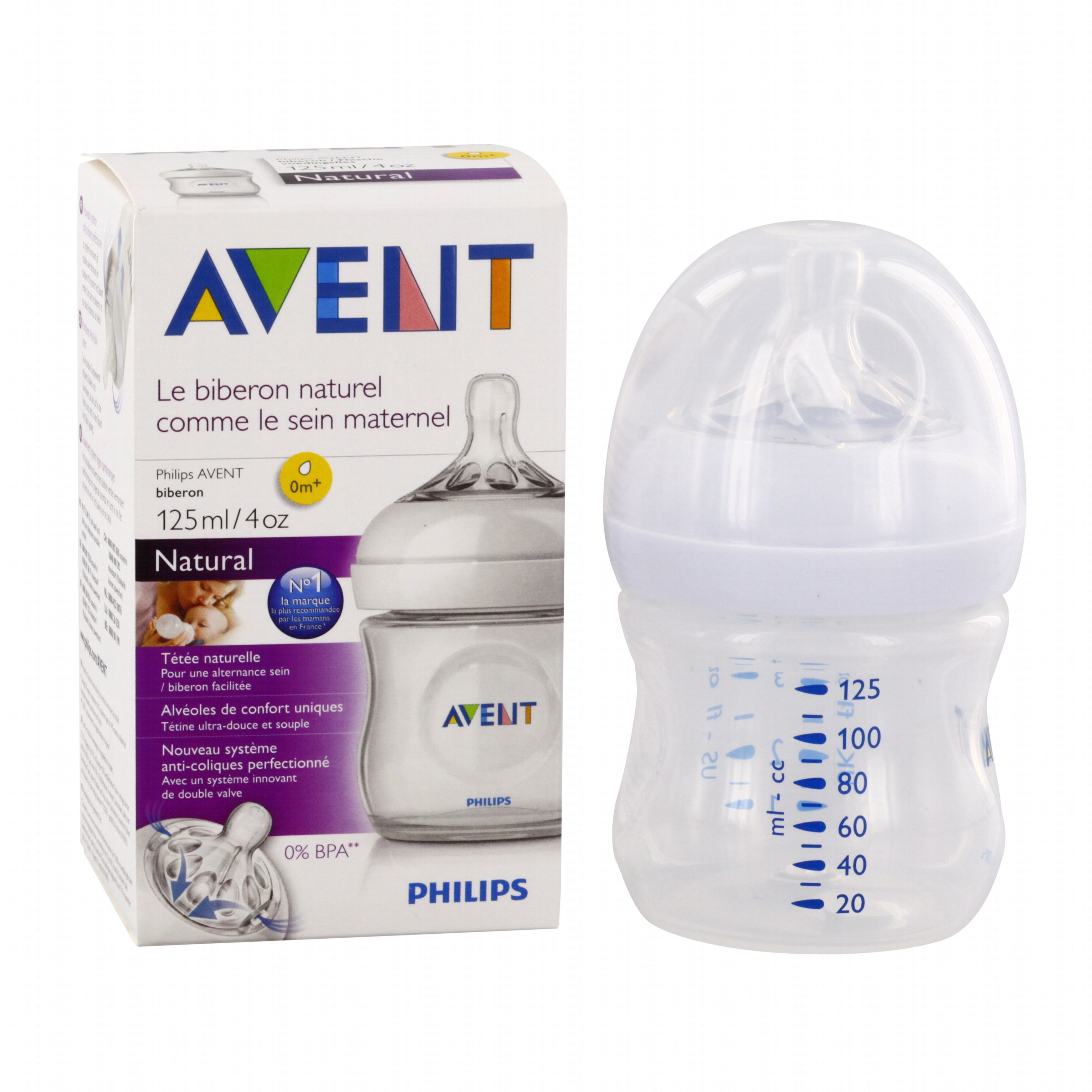 AVENT Biberon natural en verre 240ml - Parapharmacie Prado Mermoz