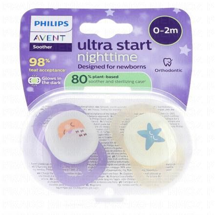 Ultra Start Nighttime 0-2 mois lot de 2 2