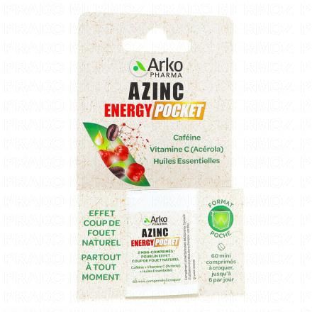 ARKOPHARMA Azinc - Energy Pocket 60 mini-comprimés