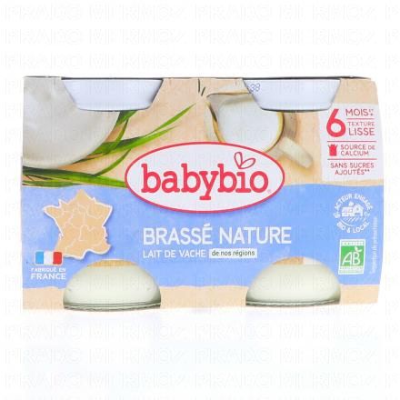 Desserts lactés - Brassé nature bio 2x130g dès 6mois 3