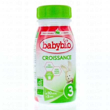 BABYBIO Lait Infantile - Lait Croissance flacon 25 cl