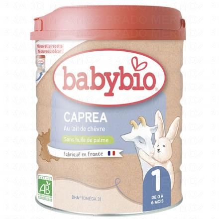 BABYBIO Lait Infantile - Caprea 1er age 800 g