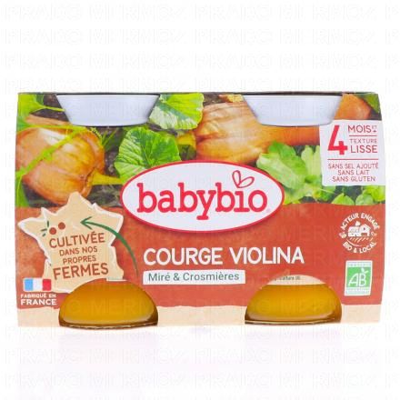 Légumes - Petit pot Courge violina +4mois 2x 130g 2