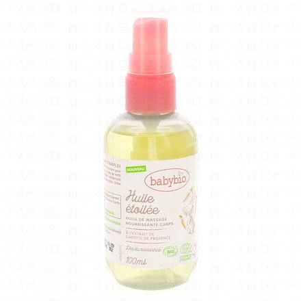 BABYBIO Soin - Huile étoilée huile de massage nourrissante corps 100ml