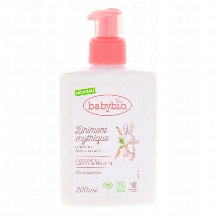 BABYBIO Soin - Liniment mytique oléo-calcaire bio flacon 200ml