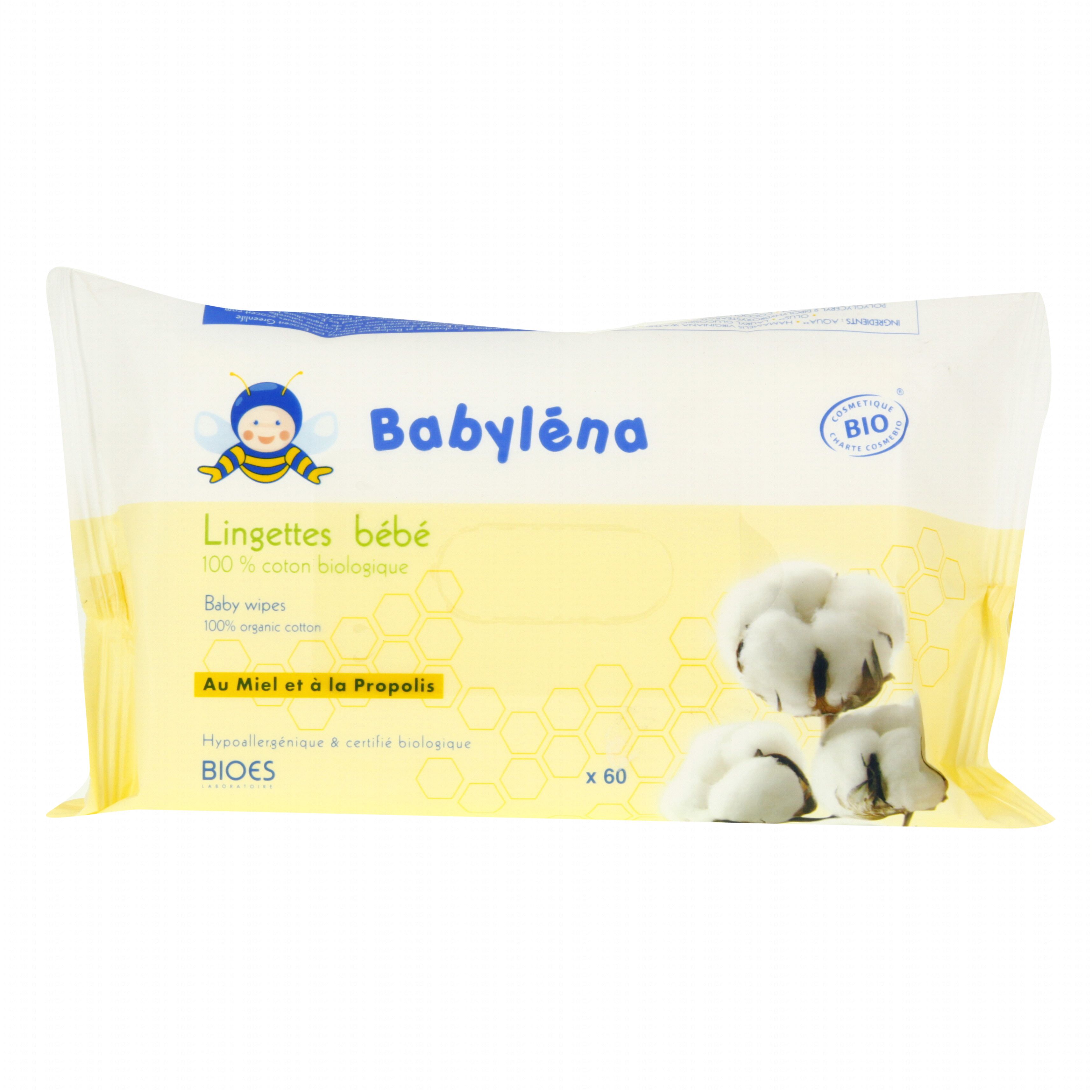 Babylena Lingettes Bebe 100 Coton Bio X 60 Babylena Parapharmacie En Ligne Prado Mermoz