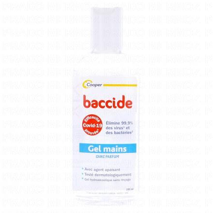 BACCIDE gel hydroalcoolique mains sans parfum